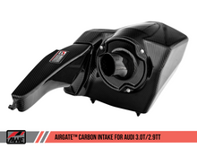 Load image into Gallery viewer, AWE Tuning Audi B9/B9.5 S4/S5/RS5 3.0T Carbon Fiber AirGate Intake w/ Lid - Black Ops Auto Works