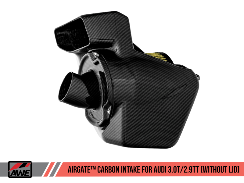 AWE Tuning Audi B9/B9.5 S4/S5/RS5 3.0T Carbon Fiber AirGate Intake w/ Lid - Black Ops Auto Works