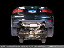 Load image into Gallery viewer, AWE Tuning BMW F3X 335i/435i Touring Edition Axle-Back Exhaust - Chrome Silver Tips (102mm) - Black Ops Auto Works