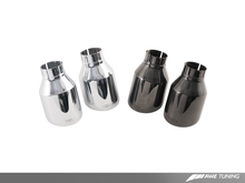 Load image into Gallery viewer, AWE Tuning BMW F3X 335i/435i Touring Edition Axle-Back Exhaust - Chrome Silver Tips (102mm) - Black Ops Auto Works