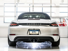 Load image into Gallery viewer, AWE Tuning Porsche 718 Boxster / Cayman Track Edition Exhaust - Chrome Silver Tips-Catback-AWE Tuning