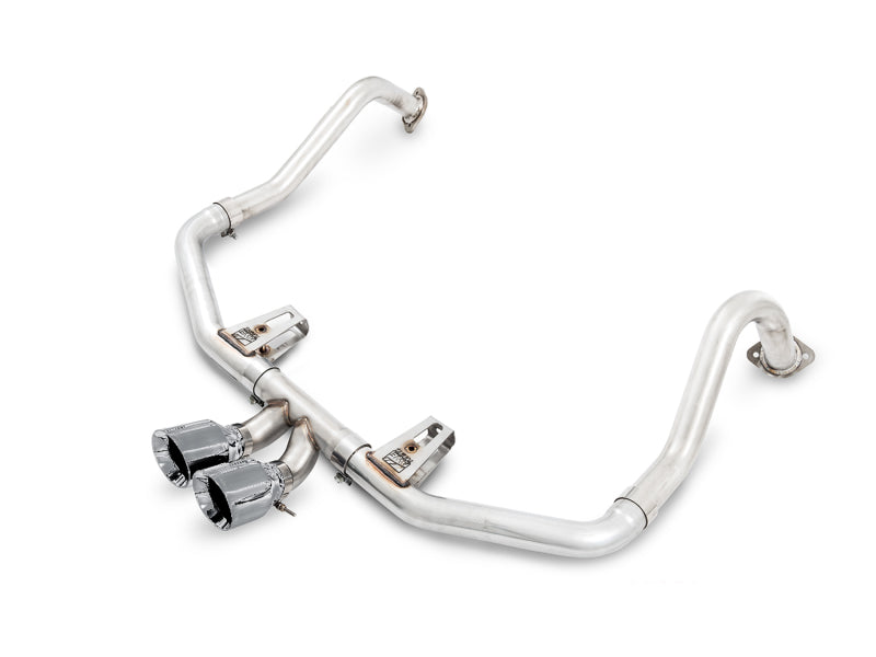 AWE Tuning Porsche 718 Boxster / Cayman Track Edition Exhaust - Chrome Silver Tips-Catback-AWE Tuning