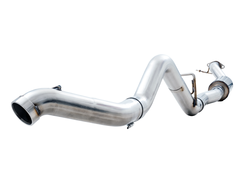AWE Tuning 2021+ Ford Bronco 0FG Exhaust (No Tips) w/ Bash Guard - Black Ops Auto Works