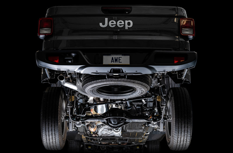 AWE Tuning 07-18 Jeep Wrangler JK/JKU 3.6L Trail Edition Cat-Back Exhaust-Catback-AWE Tuning