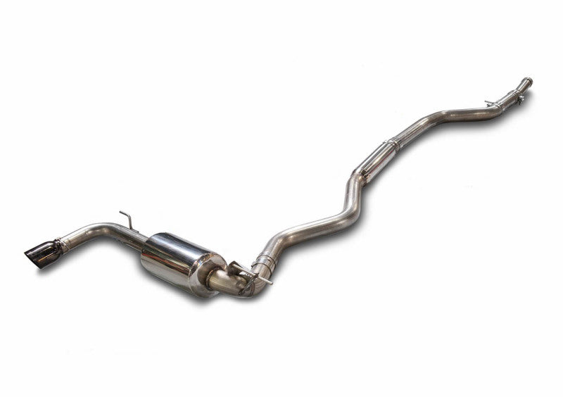 AWE Tuning BMW F30 320i Touring Exhaust w/Performance Mid Pipe - Chrome Silver Tip (90mm)-Catback-AWE Tuning