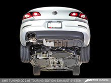 Load image into Gallery viewer, AWE Tuning VW CC 2.0T Touring Edition Performance Exhaust - Diamond Black Tips - Black Ops Auto Works