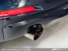 Load image into Gallery viewer, AWE Tuning BMW F30 320i Touring Exhaust w/Performance Mid Pipe - Diamond Black Tip (90mm) - Black Ops Auto Works