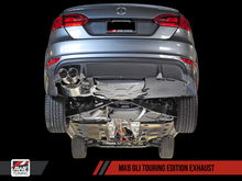 Load image into Gallery viewer, AWE Tuning Mk6 GLI 2.0T - Mk6 Jetta 1.8T Touring Edition Exhaust - Diamond Black Tips - Black Ops Auto Works