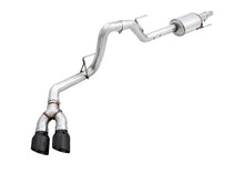 Load image into Gallery viewer, AWE Tuning 2015+ Ford F-150 0FG Single Exit Performance Exhaust System w/4.5in Diamond Black Tips - Black Ops Auto Works