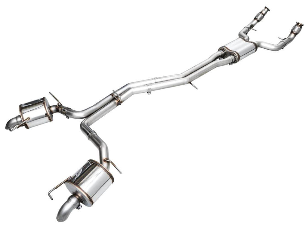 AWE Audi 2019-2023 C8 A6/A7 3.0T Touring Edition Cat-back Exhaust- Turn Downs AWE Tuning