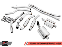Load image into Gallery viewer, AWE Tuning Audi B9 SQ5 Resonated Touring Edition Cat-Back Exhaust - No Tips (Turn Downs) - Black Ops Auto Works