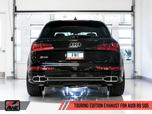 Load image into Gallery viewer, AWE Tuning Audi B9 SQ5 Resonated Touring Edition Cat-Back Exhaust - No Tips (Turn Downs) - Black Ops Auto Works