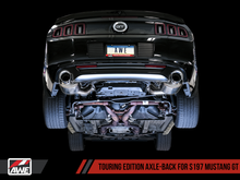 Load image into Gallery viewer, AWE Tuning S197 Mustang GT Axle-back Exhaust - Touring Edition (Chrome Silver Tips) - Black Ops Auto Works