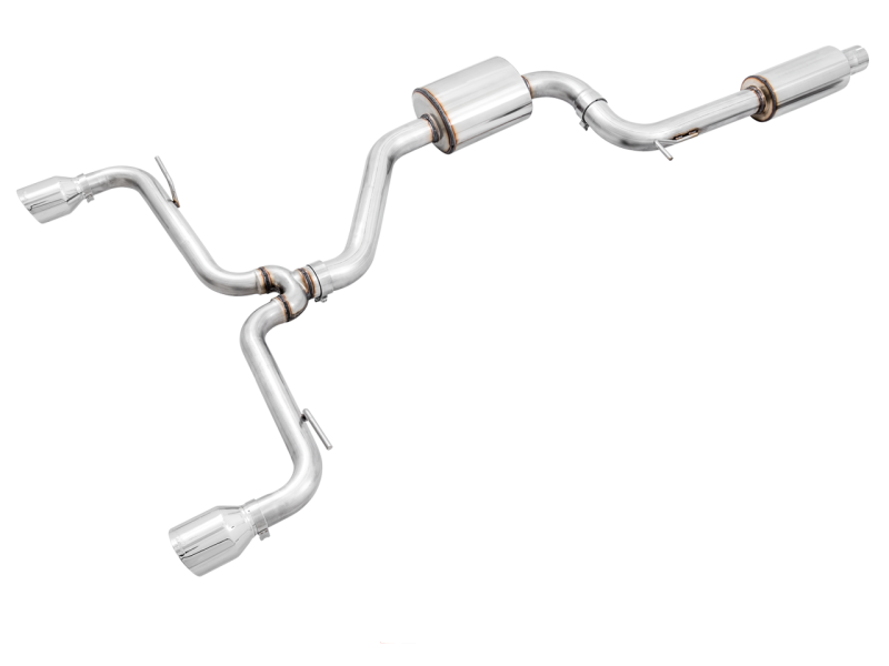 AWE Tuning Volkswagen GTI MK7.5 2.0T Touring Edition Exhaust w/Chrome Silver Tips 102mm - Black Ops Auto Works