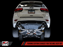 Load image into Gallery viewer, AWE Tuning 2020 Jeep Grand Cherokee SRT Touring Edition Exhaust - Chrome Silver Tips - Black Ops Auto Works