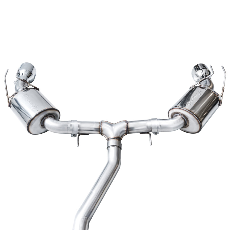 AWE Tuning 22+ Honda Civic Si/Acura Integra Touring Edition Catback Exhaust - Dual Chrome Silver Tip-Catback-AWE Tuning-810098809672-