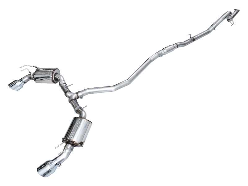 AWE Tuning 22+ Honda Civic Si/Acura Integra Touring Edition Catback Exhaust - Dual Chrome Silver Tip-Catback-AWE Tuning-810098809672-