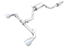 Load image into Gallery viewer, AWE 2022 VW GTI MK8 Touring Edition Exhaust - Chrome Silver Tips - Black Ops Auto Works