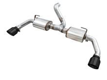 Load image into Gallery viewer, AWE Tuning 2018+ Jeep Wrangler JL/JLU Tread Edition Axle-Back Dual Exhaust - Diamond Black Tips - Black Ops Auto Works