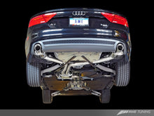 Load image into Gallery viewer, AWE Tuning Audi C7 A7 3.0T Touring Edition Exhaust - Dual Outlet Diamond Black Tips - Black Ops Auto Works
