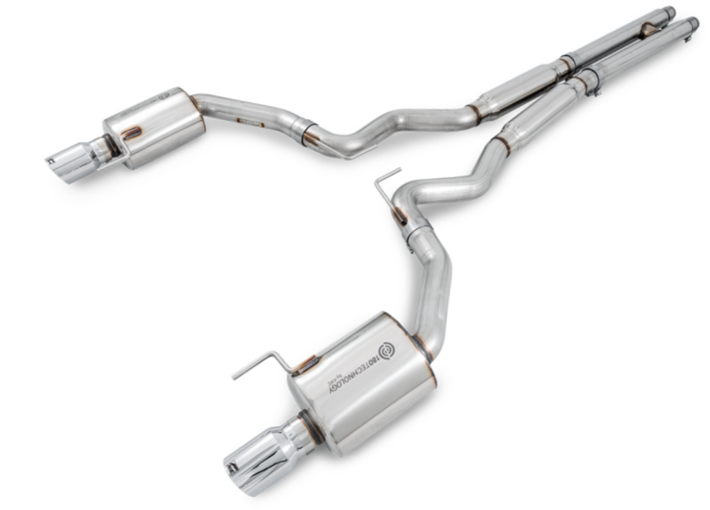 AWE Tuning S550 Mustang GT Cat-back Exhaust - Touring Edition (Diamond Black Tips) - Black Ops Auto Works