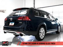 Load image into Gallery viewer, AWE Tuning VW MK7 Golf Alltrack/Sportwagen 4Motion Touring Edition Exhaust - Diamond Black Tips - Black Ops Auto Works