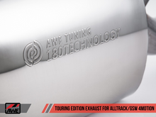 Load image into Gallery viewer, AWE Tuning VW MK7 Golf Alltrack/Sportwagen 4Motion Touring Edition Exhaust - Diamond Black Tips - Black Ops Auto Works