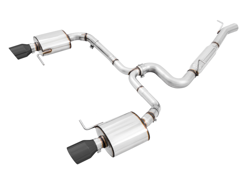 AWE Tuning VW MK7 Golf Alltrack/Sportwagen 4Motion Touring Edition Exhaust - Diamond Black Tips - Black Ops Auto Works