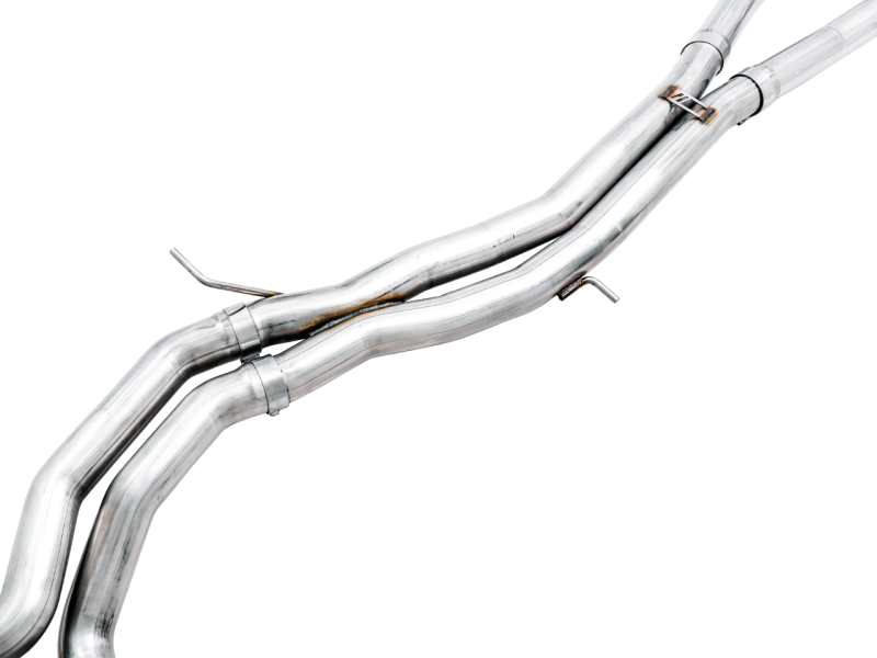 AWE Tuning Audi B9 RS 5 Sportback Touring Edition Exhaust-Non Resonated- Diamond Black RS Style Tips - Black Ops Auto Works