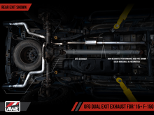Load image into Gallery viewer, AWE Tuning 2015+ Ford F-150 0FG Dual Exit Performance Exhaust System w/5in Diamond Black Tips - Black Ops Auto Works