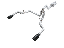 Load image into Gallery viewer, AWE Tuning 2015+ Ford F-150 0FG Dual Exit Performance Exhaust System w/5in Diamond Black Tips - Black Ops Auto Works