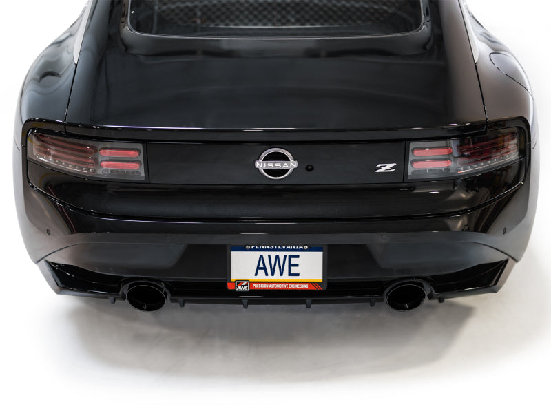 AWE 2023 Nissan Z RZ34 RWD Touring Edition Catback Exhaust System w/ Diamond Black Tips-Catback-AWE Tuning-810098809870-