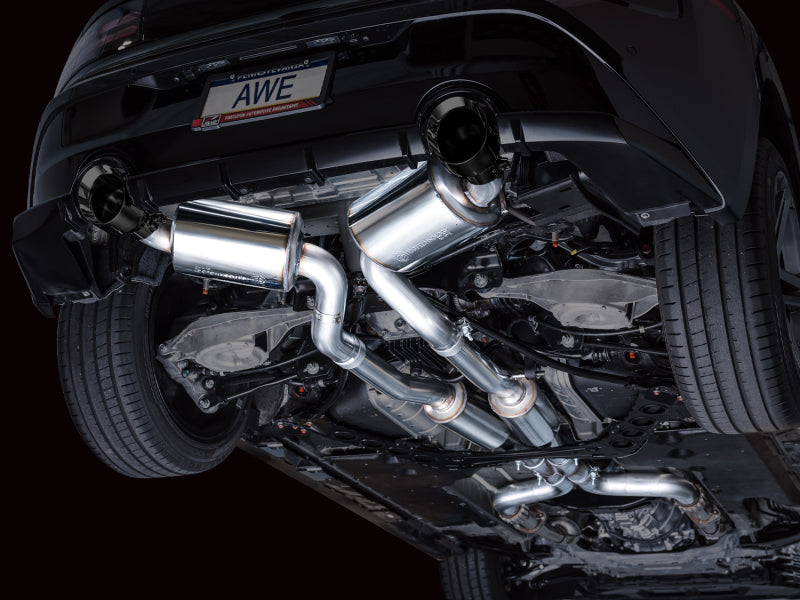 AWE 2023 Nissan Z RZ34 RWD Touring Edition Catback Exhaust System w/ Diamond Black Tips-Catback-AWE Tuning-810098809870-