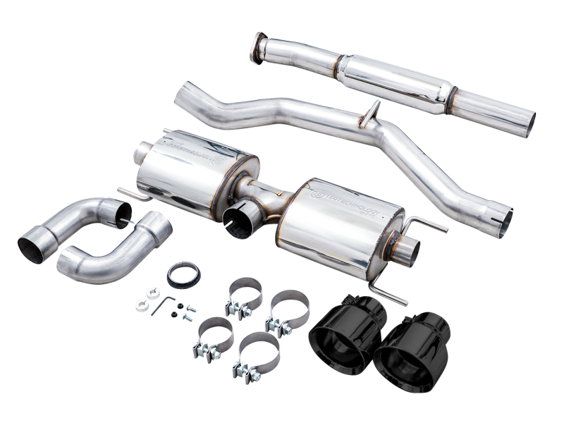 AWE Subaru BRZ/ Toyota GR86/ Toyota 86 Touring Edition Cat-Back Exhaust- Diamond Black Tips - Black Ops Auto Works