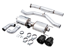 Load image into Gallery viewer, AWE Subaru BRZ/ Toyota GR86/ Toyota 86 Touring Edition Cat-Back Exhaust- Diamond Black Tips - Black Ops Auto Works