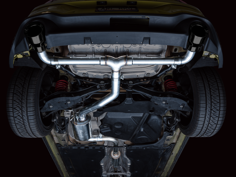 AWE 2022 VW GTI MK8 Touring Edition Exhaust - Diamond Black Tips - Black Ops Auto Works