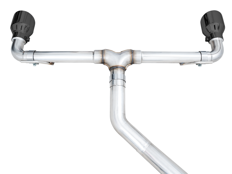AWE 2022 VW GTI MK8 Touring Edition Exhaust - Diamond Black Tips - Black Ops Auto Works