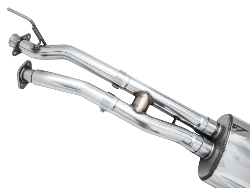 AWE 16-22 Toyota Tacoma 0FG Catback Exhaust w/ BashGuard - Dual Diamond Black Tips - Black Ops Auto Works
