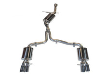 Load image into Gallery viewer, AWE Tuning Audi B8 A4 Touring Edition Exhaust - Quad Tip Polished Silver Tips - Does Not Fit Cabrio - Black Ops Auto Works