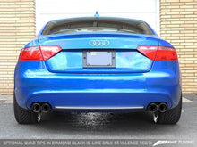 Load image into Gallery viewer, AWE Tuning Audi B8 A5 2.0T Touring Edition Exhaust - Quad Outlet Polished Silver Tips - Black Ops Auto Works