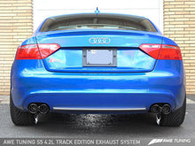 Load image into Gallery viewer, AWE Tuning Audi B8 S5 4.2L Touring Edition Exhaust System - Diamond Black Tips - Black Ops Auto Works