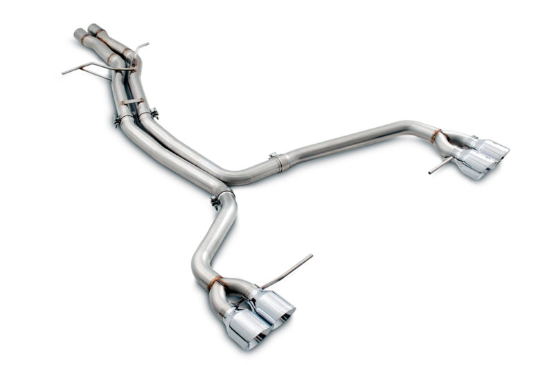 AWE Tuning Porsche Macan Touring Edition Exhaust System - Chrome Silver 102mm Tips-Catback-AWE Tuning