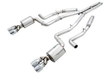 Load image into Gallery viewer, AWE Tuning 2015+ Dodge Challenger 6.4L/6.2L SC Track Edition Exhaust - Quad Chrome Silver Tips - Black Ops Auto Works