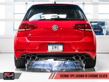 Load image into Gallery viewer, AWE Tuning MK7.5 Golf R Track Edition Exhaust w/Chrome Silver Tips 102mm - Black Ops Auto Works