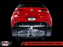 Load image into Gallery viewer, AWE Tuning MK7.5 Golf R Track Edition Exhaust w/Chrome Silver Tips 102mm - Black Ops Auto Works