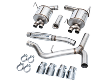 Load image into Gallery viewer, AWE Tuning 2022+ VB Subaru WRX Touring Edition Exhaust - Chrome Silver Tips - Black Ops Auto Works