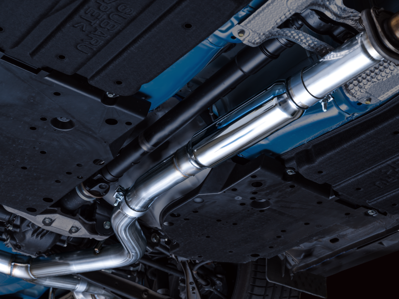 AWE Tuning 2022+ VB Subaru WRX Touring Edition Exhaust - Chrome Silver Tips - Black Ops Auto Works