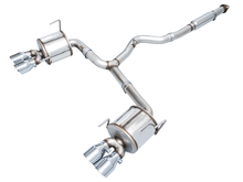 Load image into Gallery viewer, AWE Tuning 2022+ VB Subaru WRX Touring Edition Exhaust - Chrome Silver Tips - Black Ops Auto Works
