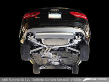 Load image into Gallery viewer, AWE Tuning Audi B8 S5 4.2L Touring Edition Exhaust System - Polished Silver Tips - Black Ops Auto Works