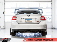 Load image into Gallery viewer, AWE Tuning Subaru STI VA / WRX GV / STI GV Sedan Touring Edition Exhaust - Diamond Black Tip (102mm) - Black Ops Auto Works